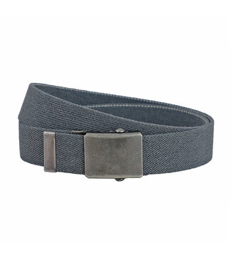 Houtkamp Werkriem Canvas Stretch - Ergonomische Werkbroek Riem - Grijs