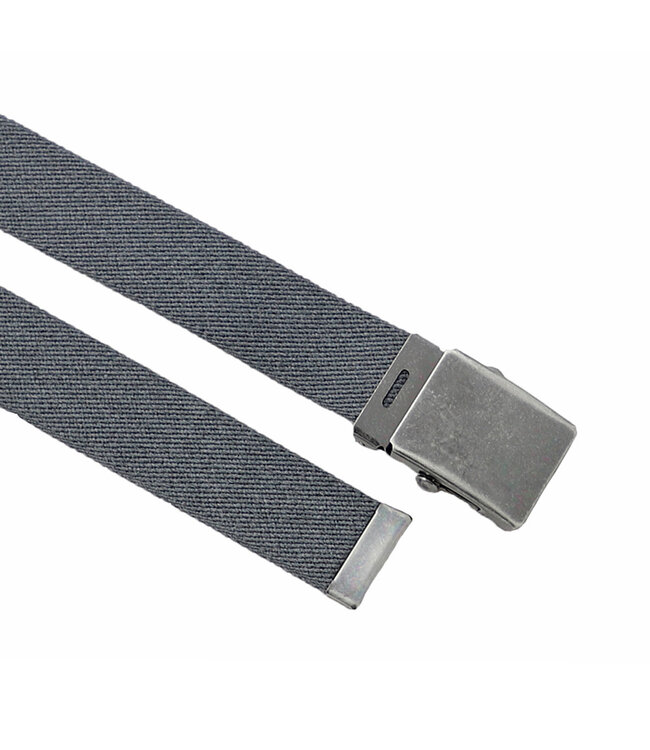 Houtkamp Werkriem Canvas Stretch - Ergonomische Werkbroek Riem - Grijs