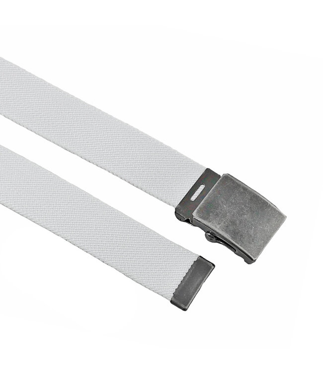Houtkamp Werkriem Canvas Stretch - Ergonomische Werkbroek Riem - Wit