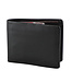 HillBurry V88806 Compacte Leren Heren Portemonnee Zwart