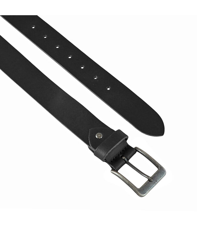 Landley Dames / Heren Riem extra Lang - Echt Leer - XXL uitvoering - Zwart - Totale lengte 165 cm / Geschikt tot maat 150