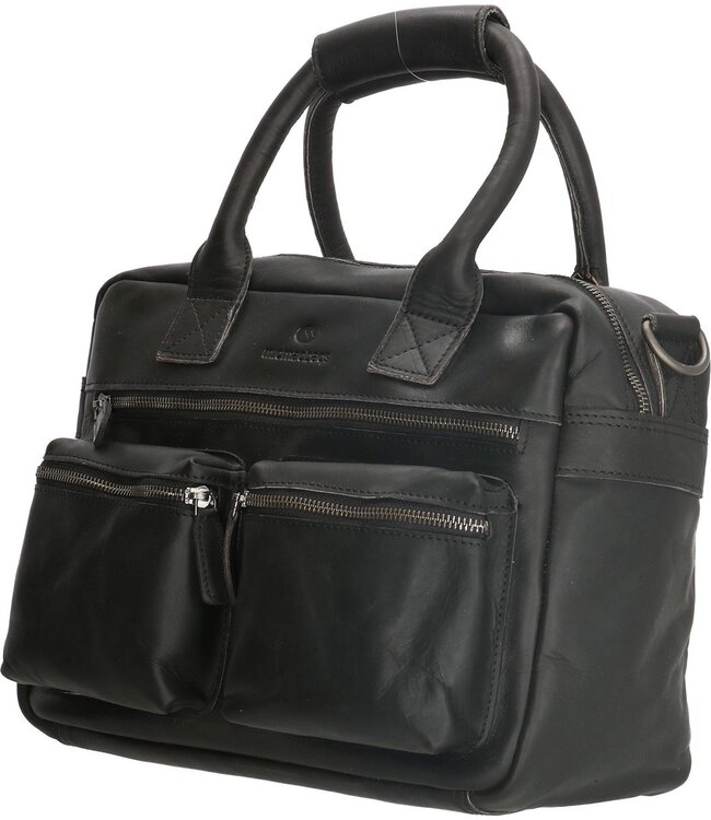 Micmacbags Colorado Dames Handtas 13,3 inch Laptoptas - 13" - Zwart