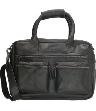 Micmacbags Colorado Dames Handtas 13,3 inch Laptoptas - 13" - Zwart