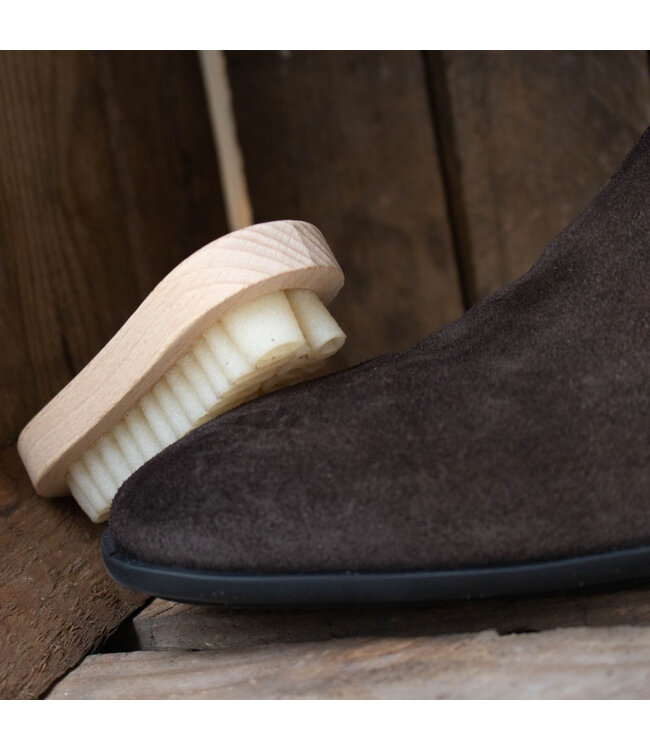 Muller & Sons Crepeborstel voor Suede en Nubuck - Borstel voor verwijderen van vuil en vlekken