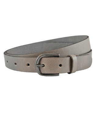 Landley Leren Riem voor Dames en Heren - 3 cm - Grijs
