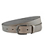Landley Leren Riem voor Dames en Heren - 3 cm - Grijs