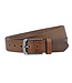 Houtkamp Leren Casual Heren Riem - 38 mm - Bruin