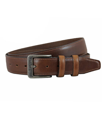 Landley Nette Premium Leren Heren Riem - 4 cm - Bruin
