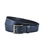 Landley Casual Leren Jeans Riem - Dames / Heren - Broekriem - Echt Leer - Blauw