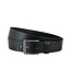 Landley Dames / Heren Jeans Riem echt Leer - Zwart