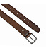 Landley Leren Unisex Riem - Dames en Heren - Luxe Jeansriem - Volnerf Leer - Bruin