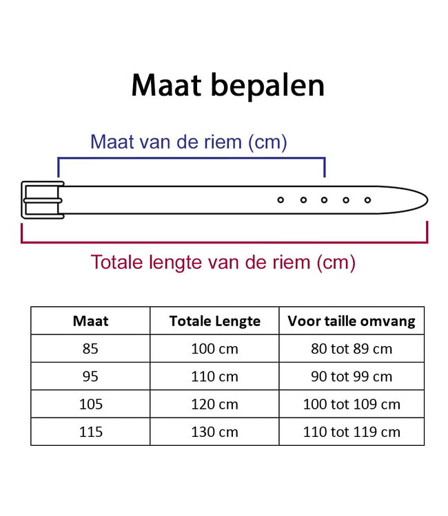 Landley Leren Unisex Kroko Riem - Dames en Heren - Krokoprint Jeansriem - Luxe Volnerf Leer - Zwart