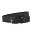 Landley Leren Unisex Kroko Riem - Dames en Heren - Krokoprint Jeansriem - Luxe Volnerf Leer - Zwart