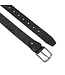 Landley Leren Unisex Kroko Riem - Dames en Heren - Krokoprint Jeansriem - Luxe Volnerf Leer - Zwart