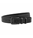 Houtkamp Luxe Heren Riem Volnerf Leer Zwart - Nette Broekriem - Pantalon Riem - 3.5 cm - Echt Leer