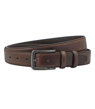 Houtkamp Luxe Heren Pantalon Riem Volnerf Leer - Bruin Houtkamp Luxe Heren Pantalon Riem Volnerf Leer - Bruin