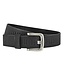Houtkamp Leren Geperforeerde Werkriem - Ergonomische Werkbroek Riem - Workwear - Bedrijfskleding Riem - Leer - Zwart