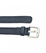 Houtkamp Leren Geperforeerde Werkriem - Ergonomische Werkbroek Riem - Workwear - Bedrijfskleding Riem - Leer - Blauw