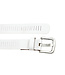 Houtkamp Leren Geperforeerde Werkriem - Ergonomische Werkbroek Riem - Workwear - Bedrijfskleding Riem - Leer - Wit