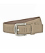 Landley Geperforeerde Sleufjes Riem - 4 cm - Taupe