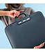 Bombata Trama Laptoptas met Vlechtpatroon - 15 / 16 inch - Dames en Heren - Blauw