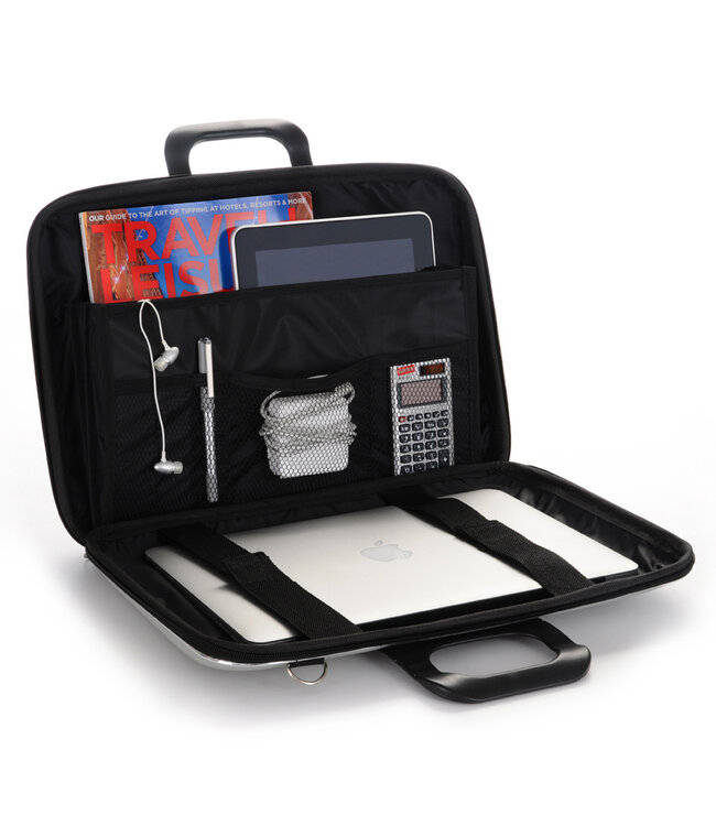 Bombata Trama Laptoptas met Vlechtpatroon - 15 / 16 inch - Dames en Heren - Blauw