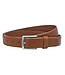 Landley Heren Luxe Pantalon Riem Leer - Cognac – 3,5 cm Breed