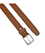 Landley Heren Luxe Pantalon Riem Leer - Cognac – 3,5 cm Breed