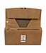 Houtkamp Leren Horeca Portemonnee - Kelnerbeurs - Stevig Ladderslot - Vintage Hunter Leer - Cognac Bruin