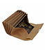 Houtkamp Leren Horeca Portemonnee - Kelnerbeurs - Stevig Ladderslot - Vintage Hunter Leer - Cognac Bruin