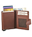 Figuretta Leren Card Protector met RFID bescherming Cognac