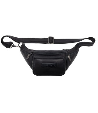 HillBurry Leren Unisex Heuptas – Zwart