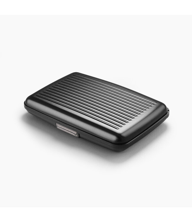 Ögon Designs Stockholm V3 Smart Case - Aluminium Creditcardhouder - RFID - Zwart