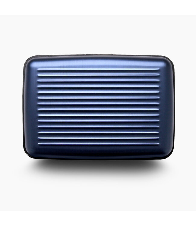 Ögon Designs Stockholm V3 Smart Case - Aluminium Creditcardhouder - RFID - Navy Blauw