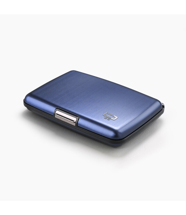 Ögon Designs Stockholm V3 Smart Case - Aluminium Creditcardhouder - RFID - Navy Blauw