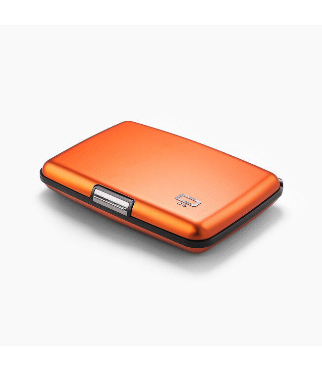 Ögon Designs Stockholm V3 Smart Case - Aluminium Creditcardhouder - RFID - Oranje