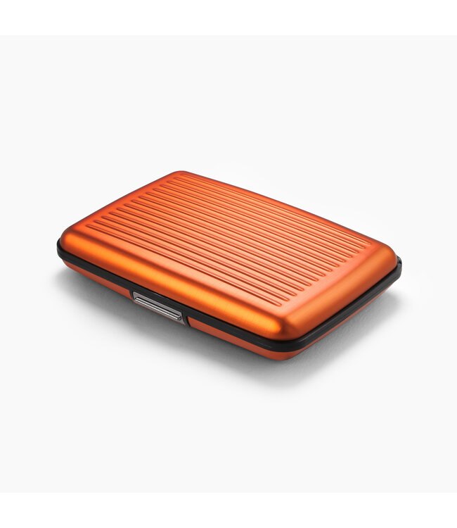Ögon Designs Stockholm V3 Smart Case - Aluminium Creditcardhouder - RFID - Oranje