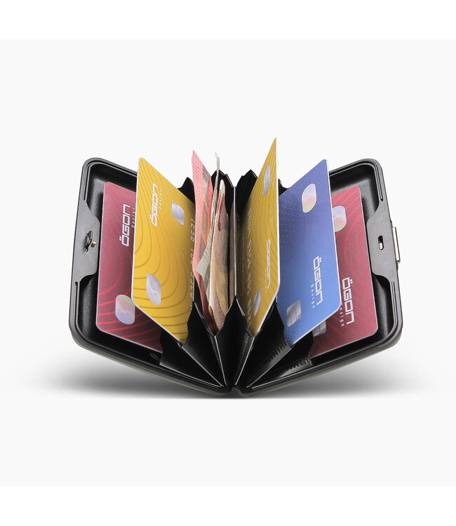 Ögon Designs Stockholm V3 Smart Case - Aluminium Creditcardhouder - RFID - Carbon Print