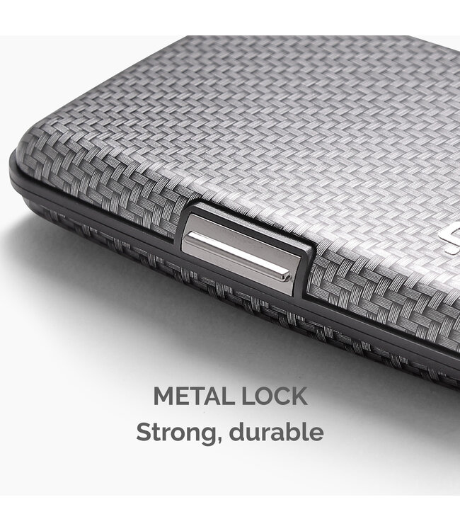 Ögon Designs Stockholm V3 Smart Case - Aluminium Creditcardhouder - RFID - Carbon Print