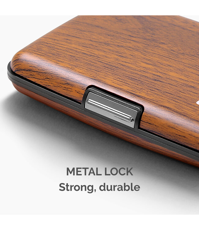 Ögon Designs Stockholm V3 Smart Case - Aluminium Creditcardhouder - RFID - Sequoia Print