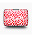 Ögon Designs Stockholm V3 Smart Case - Aluminium Creditcardhouder - RFID - Rood - Harten Print