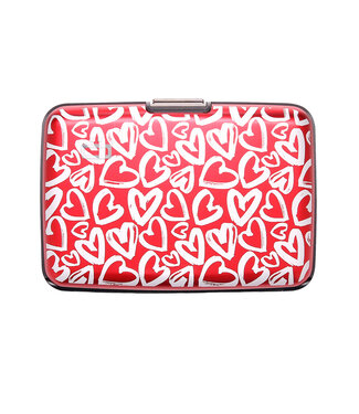 Ögon Designs Stockholm V3 Creditcardhouder - Harten Print