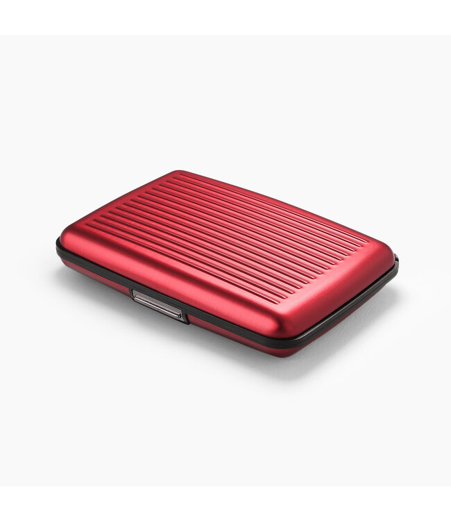 Ögon Designs Stockholm V3 Smart Case - Aluminium Creditcardhouder - RFID - Rood