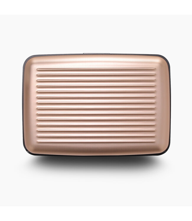 Ögon Designs Stockholm V3 Smart Case - Aluminium Creditcardhouder - RFID - Rose Goud