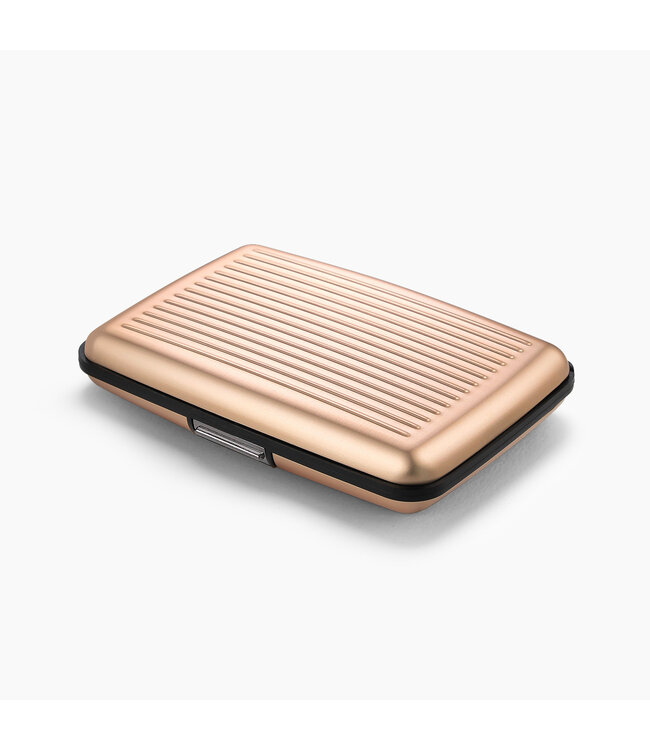 Ögon Designs Stockholm V3 Smart Case - Aluminium Creditcardhouder - RFID - Rose Goud