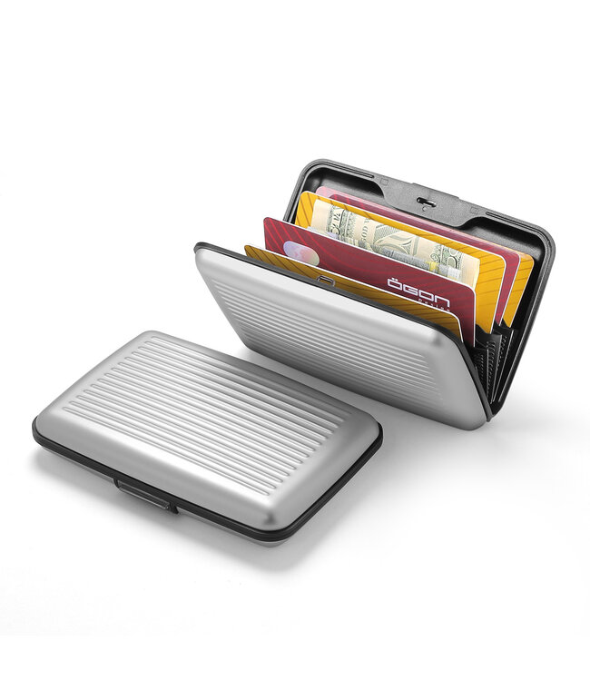 Ögon Designs Stockholm V3 Smart Case - Aluminium Creditcardhouder - RFID - Zilver