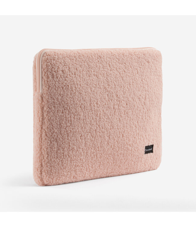 Bombata Teddy Laptop Sleeve - Laptop Hoes geschikt voor 13 / 13.3 / 14 inch Laptops - Roze