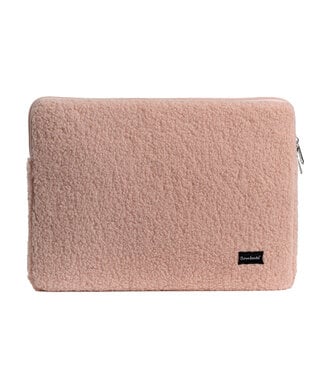 Bombata Teddy Laptop Sleeve - 13 / 14 inch - Roze