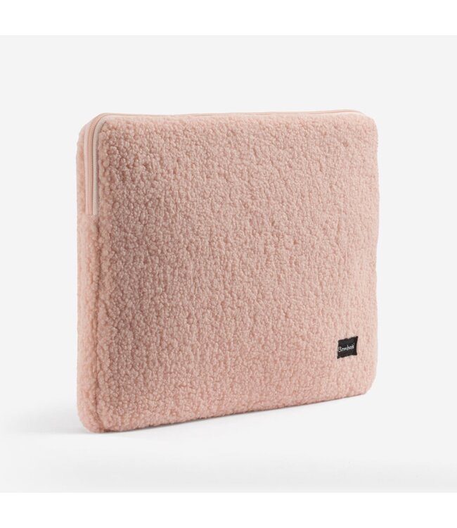 Bombata Teddy Laptop Sleeve - Laptop Hoes geschikt voor 15 / 15.6 / 16 inch Laptops - Roze