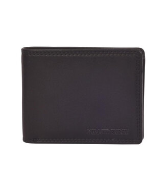 HillBurry V88806 Leren Heren Portemonnee Zwart